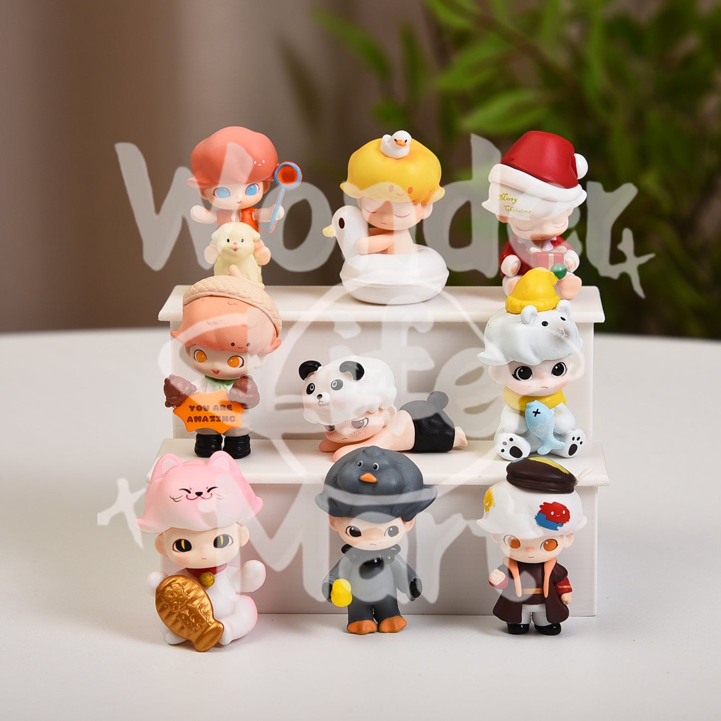 PPMT dimoo Mengli Blind box toy ornaments, diy trendy plush toys, accessories and pendants Pen Toppers