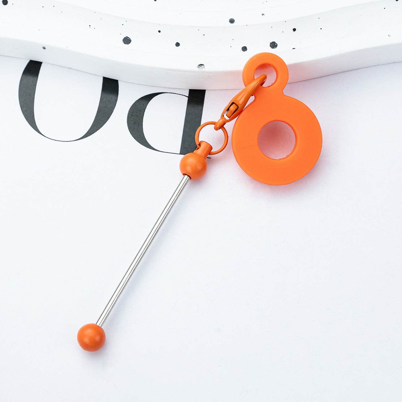 DIY beading Silicone straw pendant Applicable to 8mm-10mm Silicone decoration for water cups and straws Random Mix