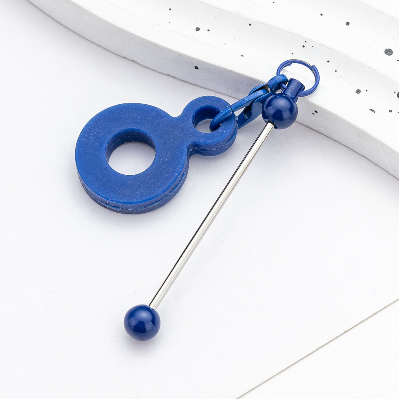 DIY beading Silicone straw pendant Applicable to 8mm-10mm Silicone decoration for water cups and straws Random Mix