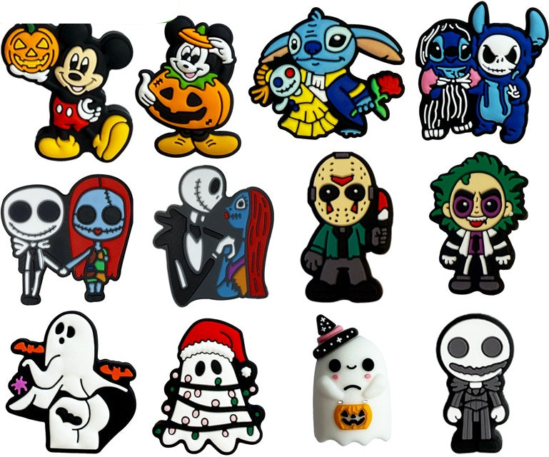 Silicone beads Halloween Series Stiddy Horrible character beads