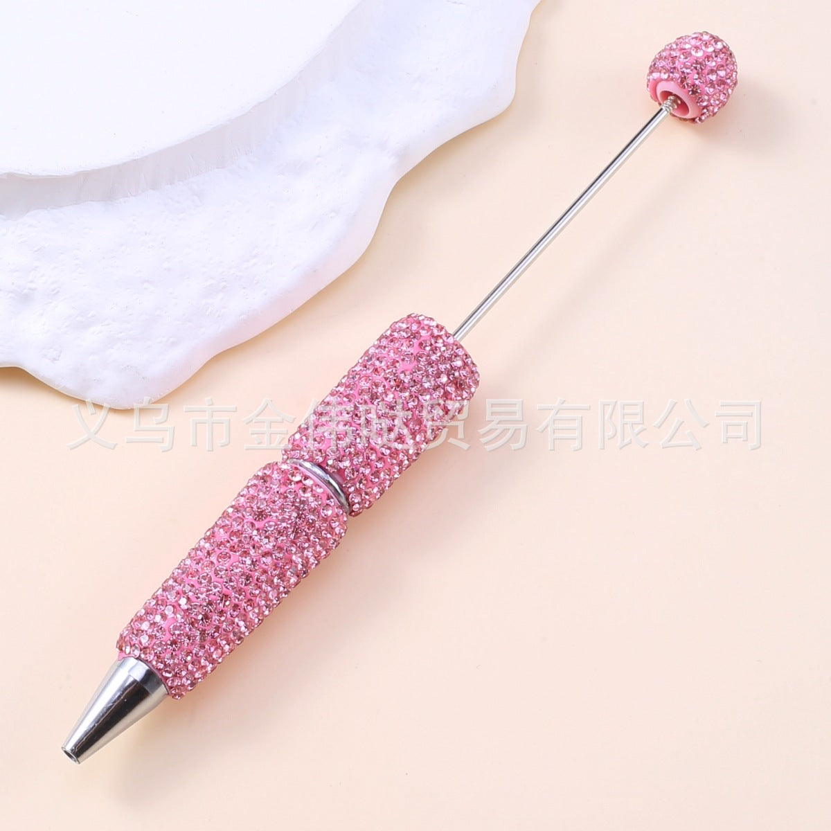 Diy rhinestone beaded beadable pen  ,Random MiX