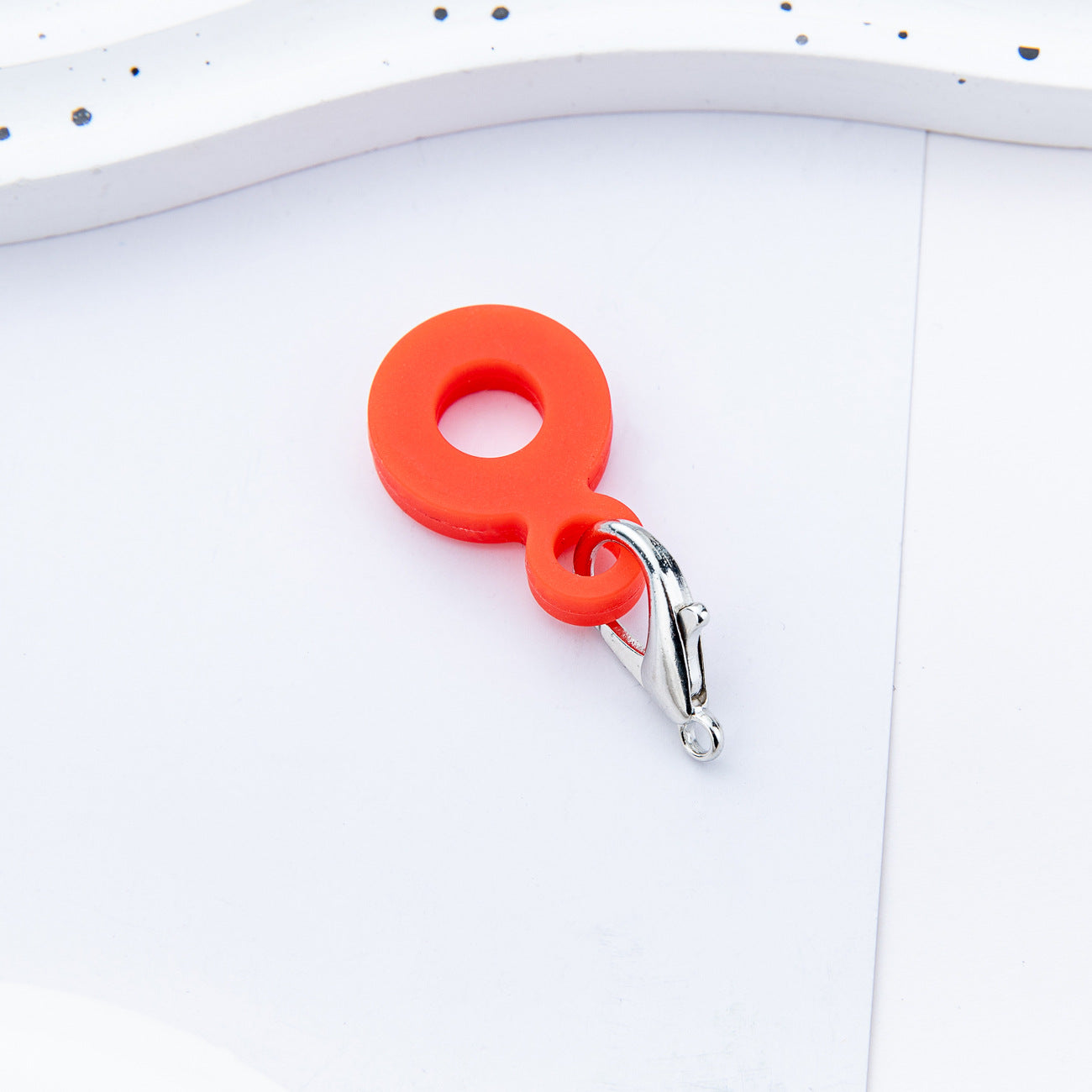 DIY Silicone rubber Straw Pendant Applicable to 8mm-10mm Silicone pendant for water cups anRandom Mixd straws