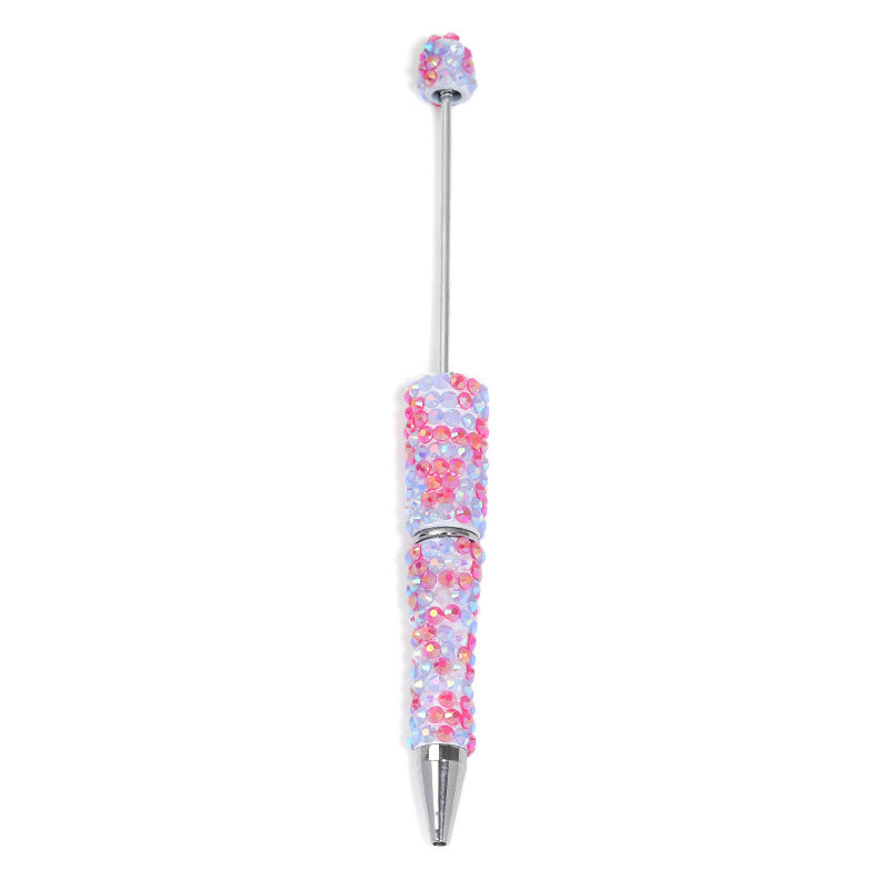 rhinestone Rotate the beads DIY creative gift pen Random Mix