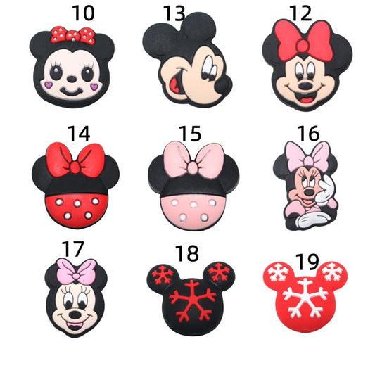 Sanrio hk Rubber bead DIY jewelry Silicone beads 3d Micke Soft silicone beads