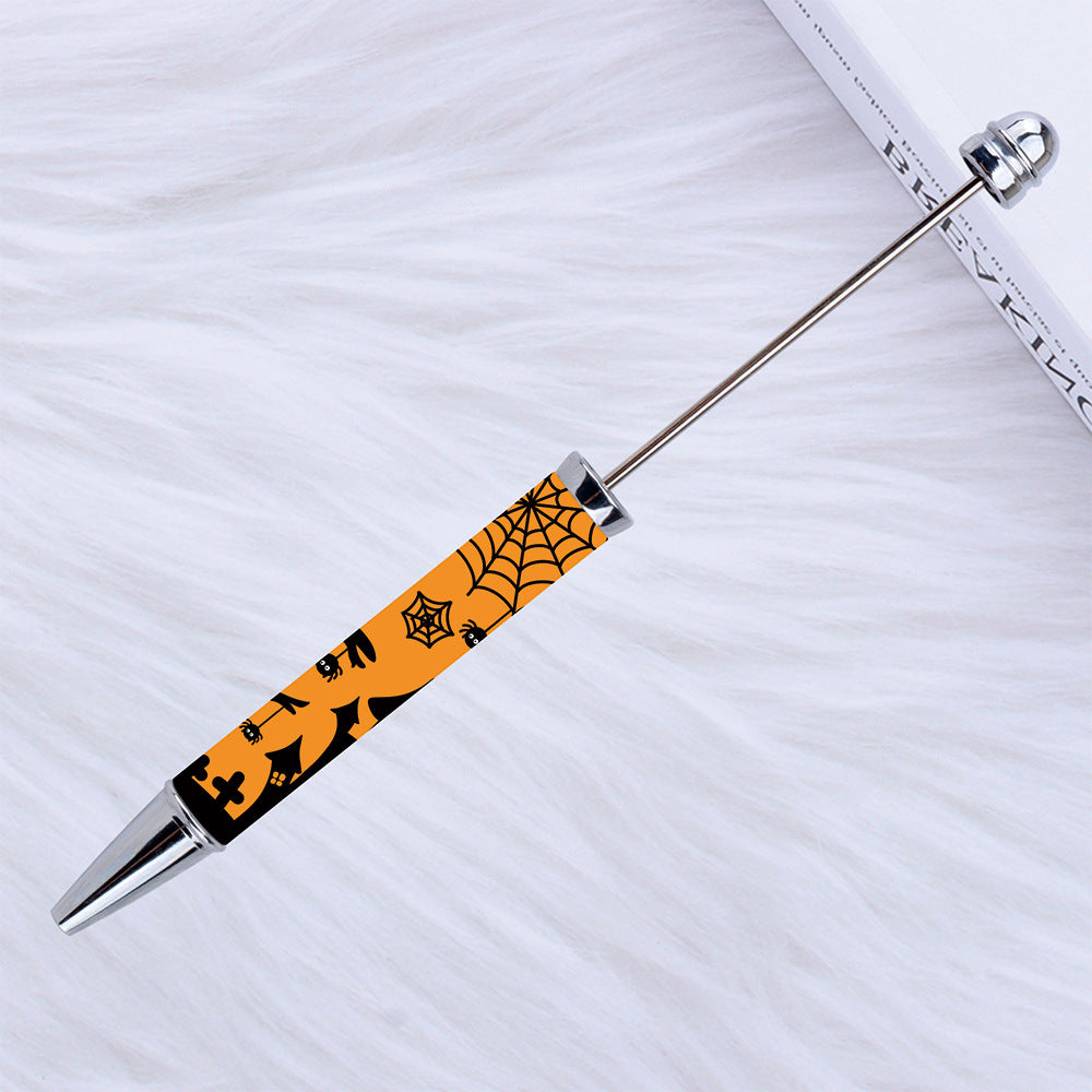 DIY Halloween beading pen Handmade personalized bead pen Halloween series Random Mix