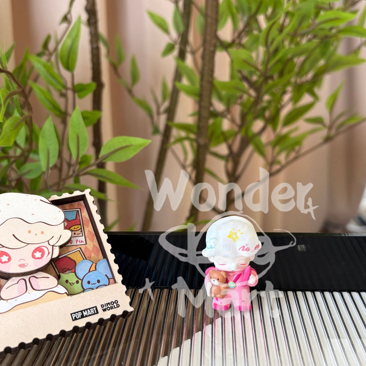 Topper Dimoo Bunga dimoo Mengli Animal Kingdom diy decorative small ornaments Pen Toppers ...