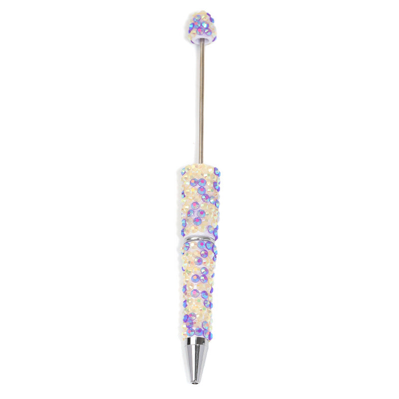 rhinestone Rotate the beads DIY creative gift pen Random Mix