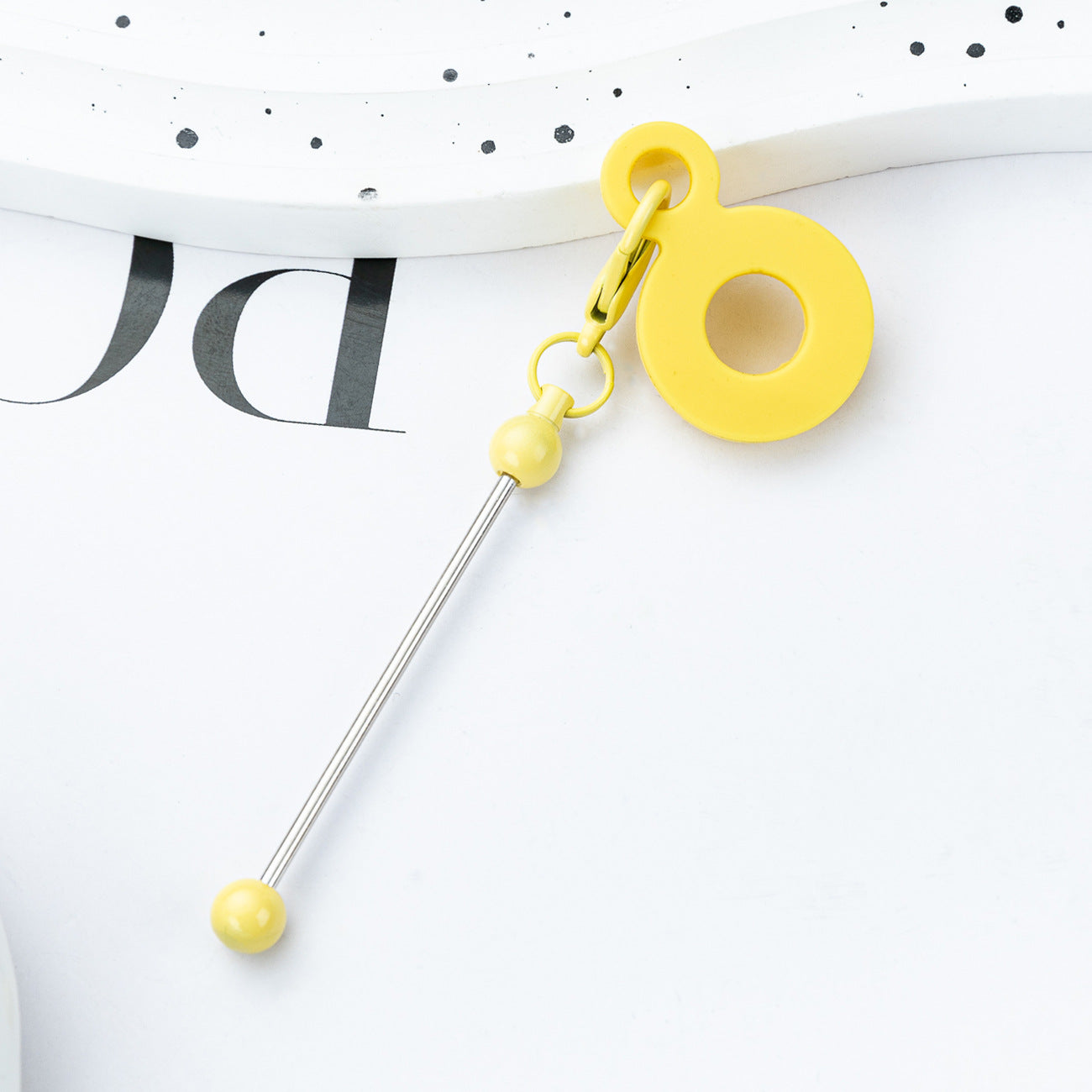 DIY beading Silicone straw pendant Applicable to 8mm-10mm Silicone decoration for water cups and straws Random Mix