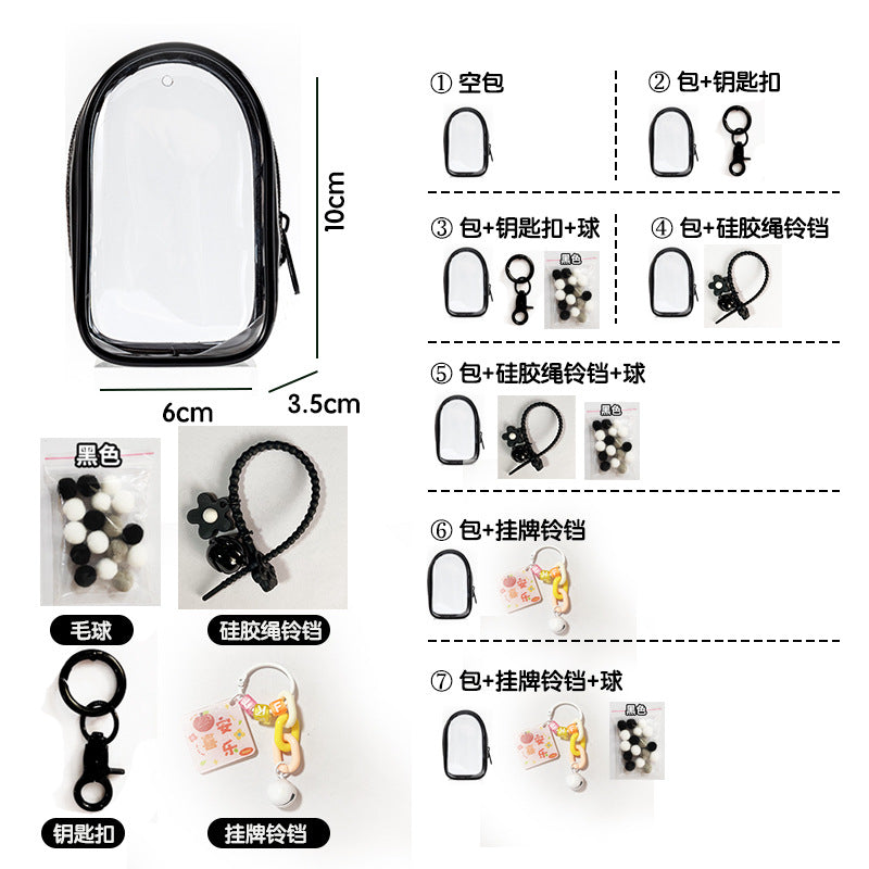 PPMT Baby walking bag Dopamine colored figurine blind box display storage bag pvc Baby show bag