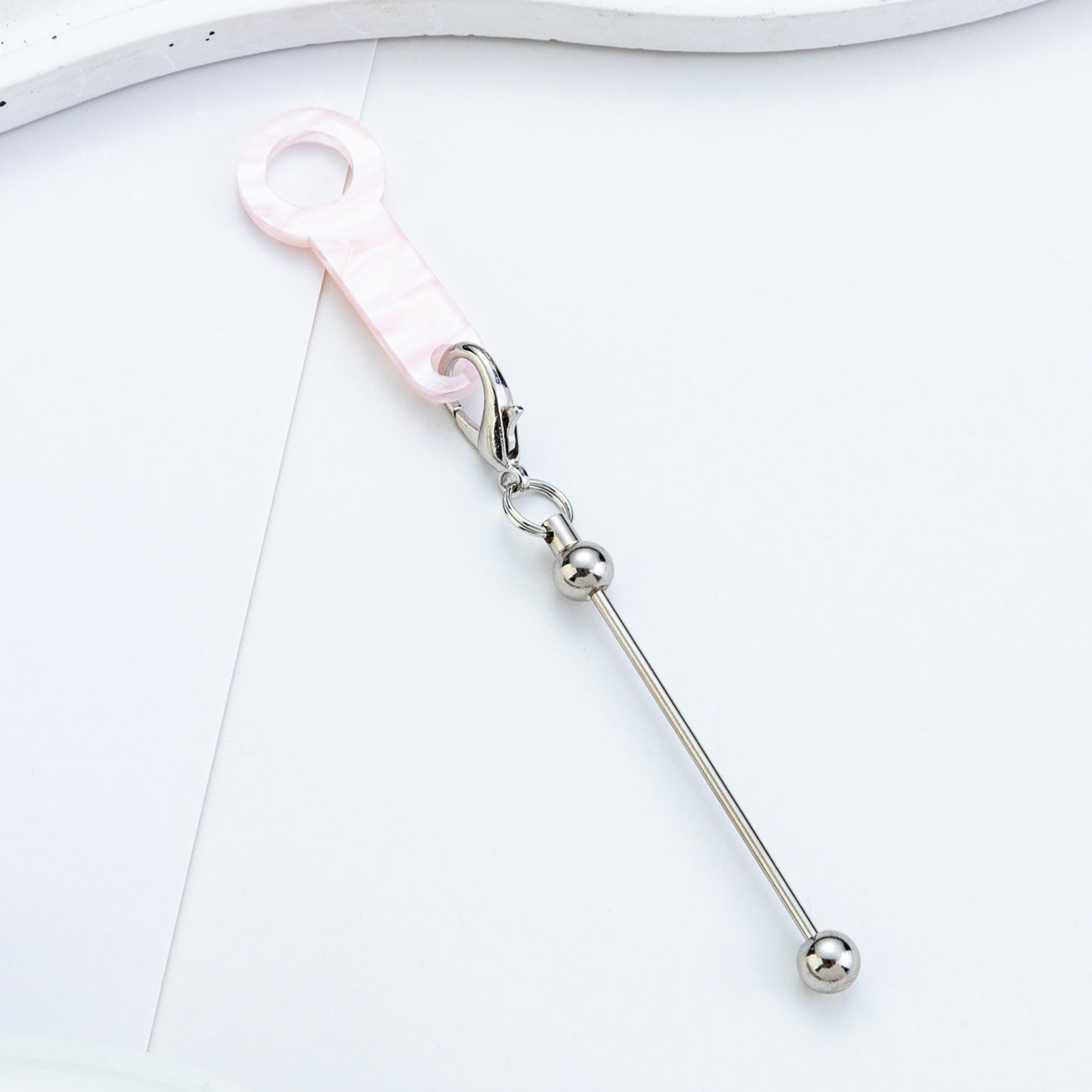 DIY beading Acrylic straw Pendant Applicable to 8mm-10mm Straw accessories Random Mix