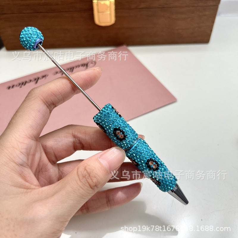 Clay marker Leopard print bead pen  Random Mix