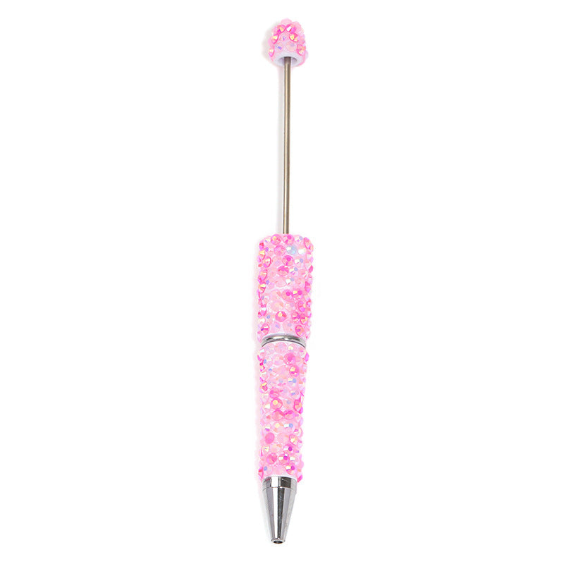 rhinestone Rotate the beads DIY creative gift pen Random Mix