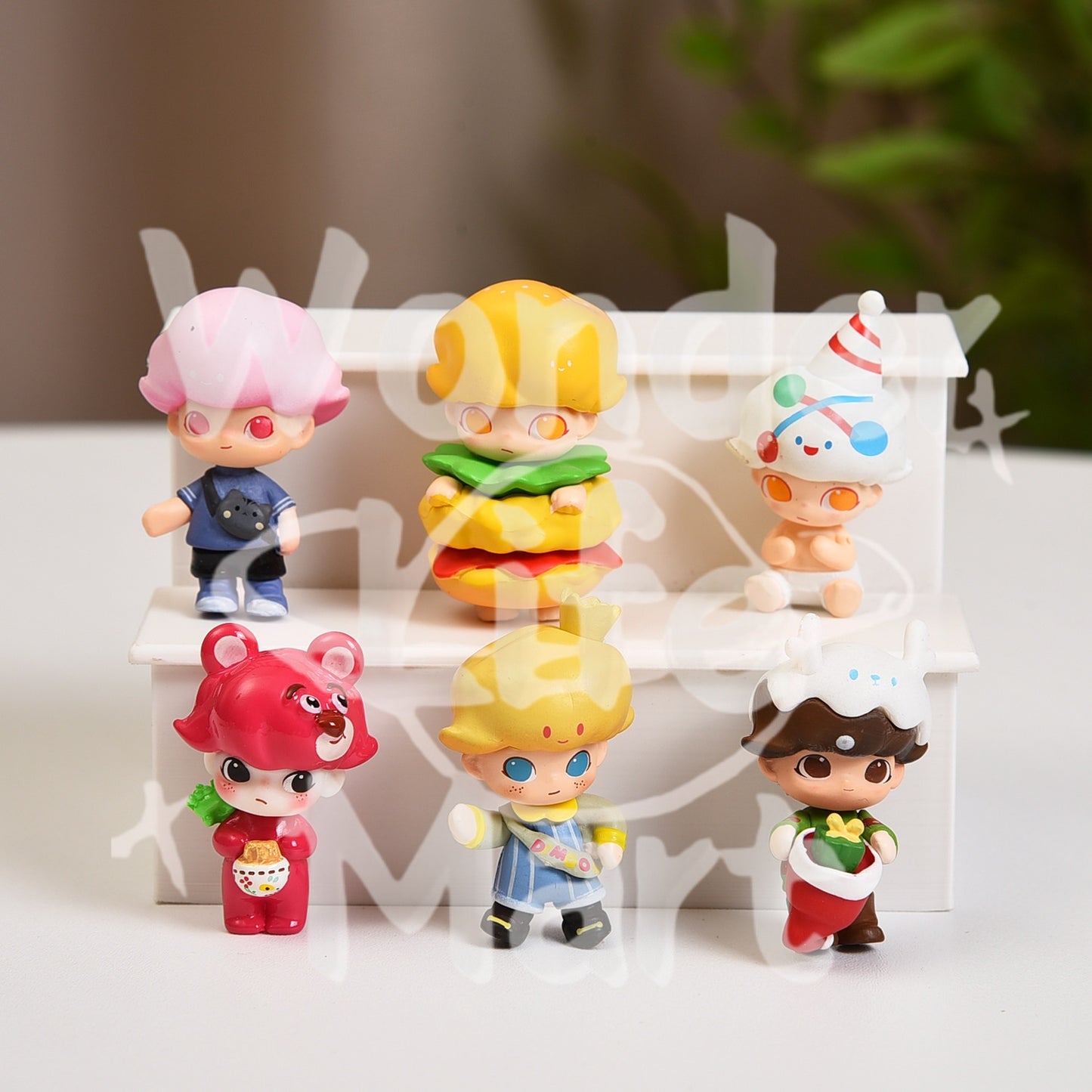 PPMT dimoo Mengli Blind box toy ornaments, diy trendy plush toys, accessories and pendants Pen Toppers