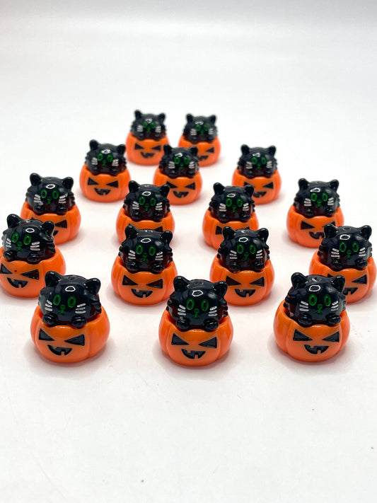 Halloween series Bead Creative jack-o-lantern beads Jack-o-lantern Halloween beads 23mm