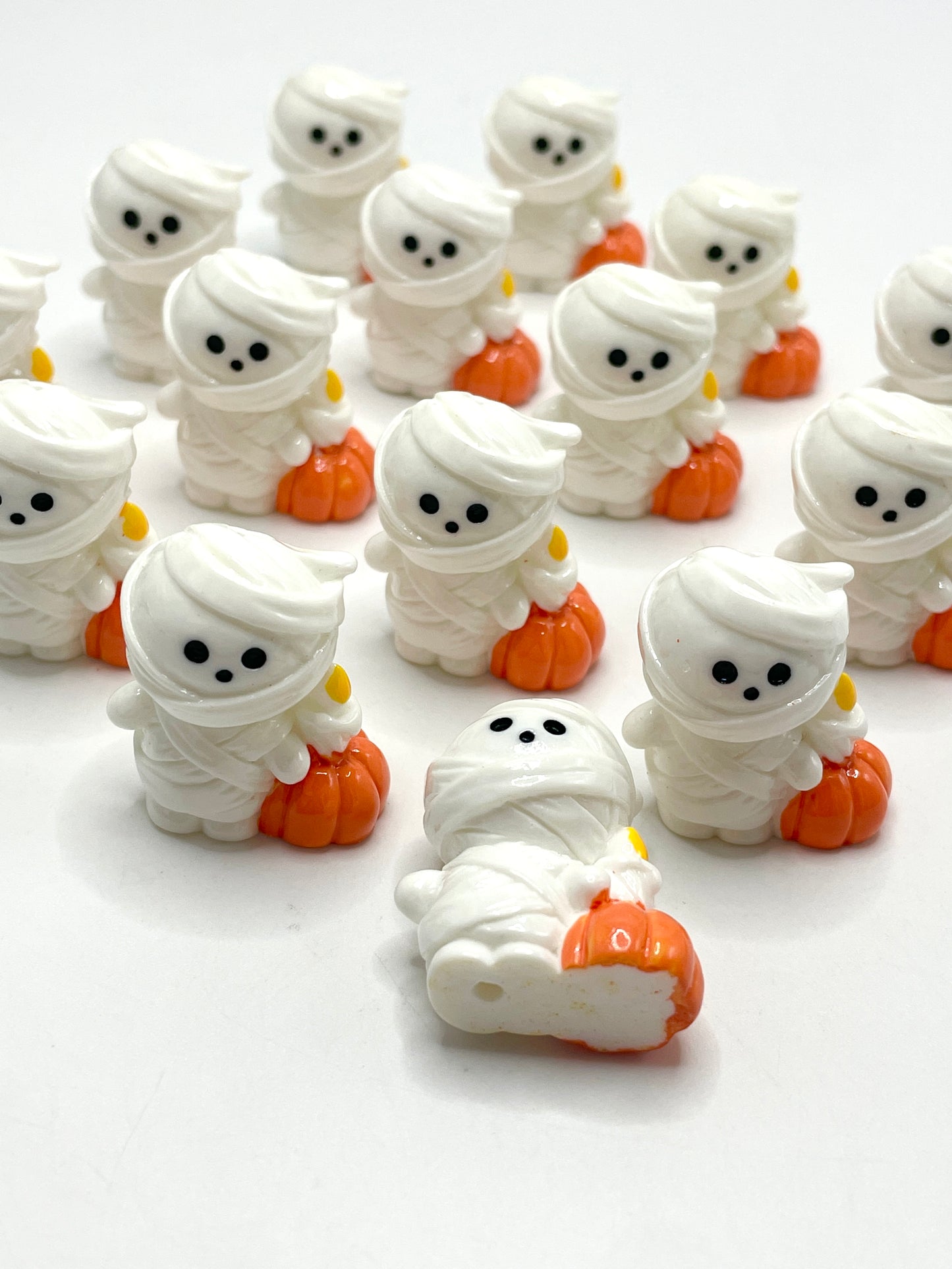 Halloween series beaded  mummy Jack-o '-lantern Bead 27mm