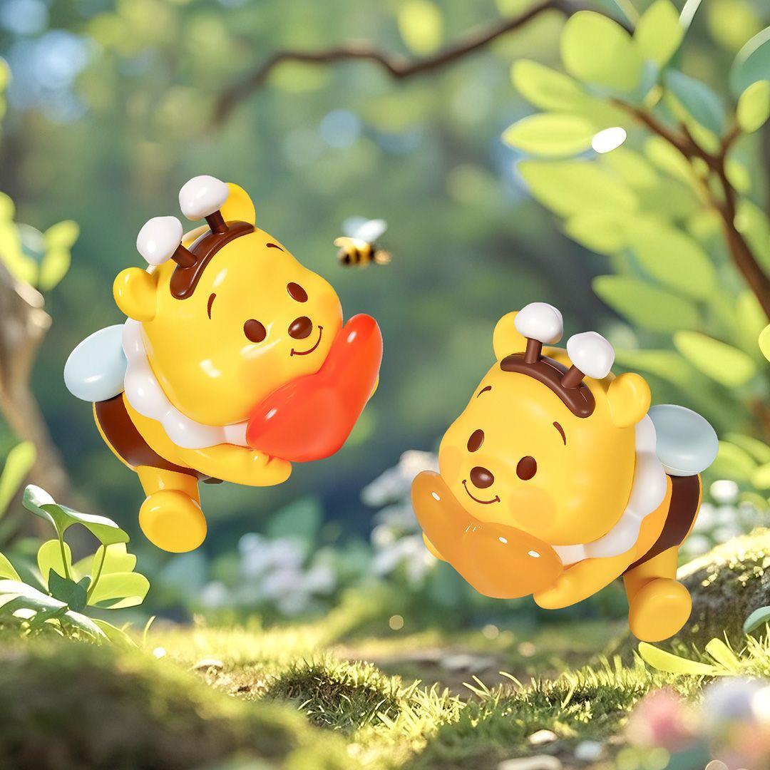 diy pen blind box blind bag winnie pooh bear bee honey figure character