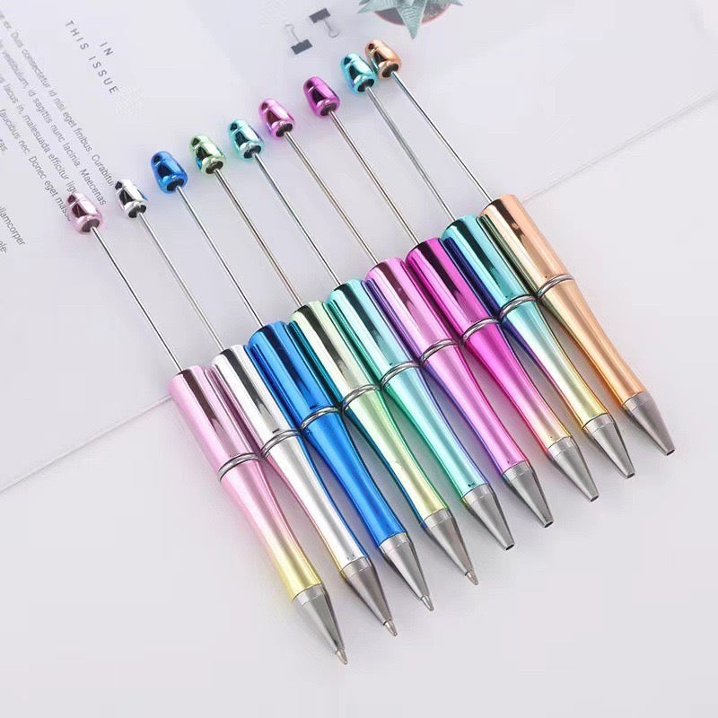 New New uv plating bead pen diy Gift writing pen Random Mix