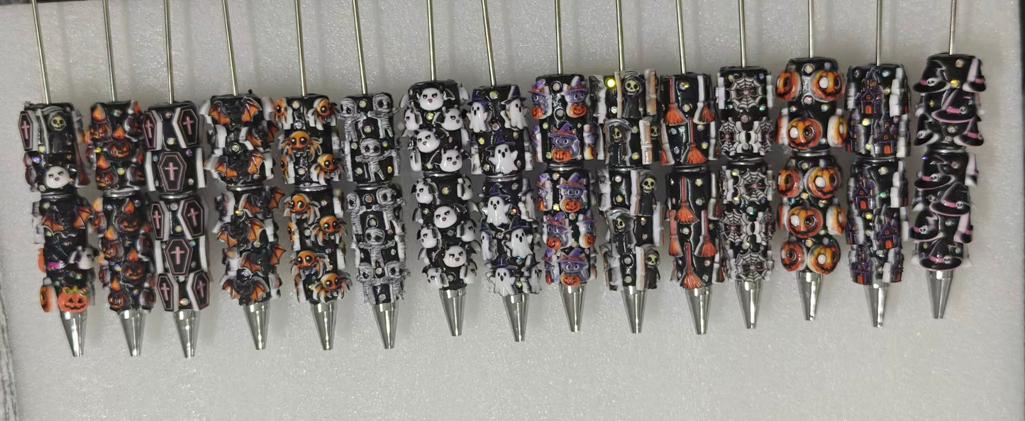 Halloween Series Cartoon horror Doll Anime Clay pen Random Mix