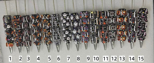 Halloween Series Cartoon horror Doll Anime Clay pen Random Mix