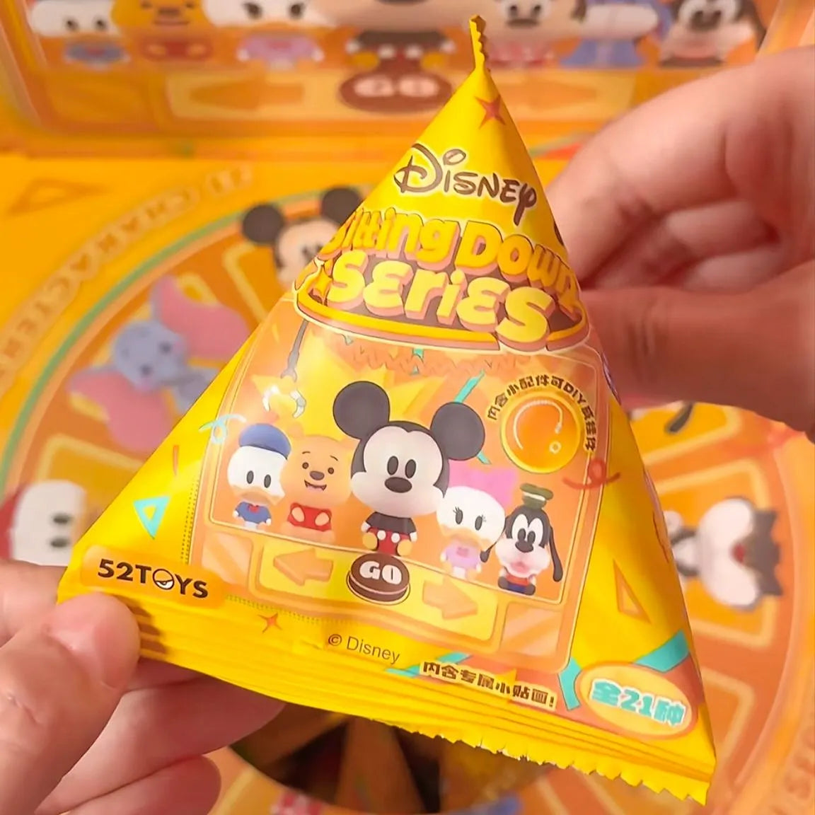 52TOYS Disney Pen Toppers Blind bag, blind box Cute figurine action figure decorative item gift