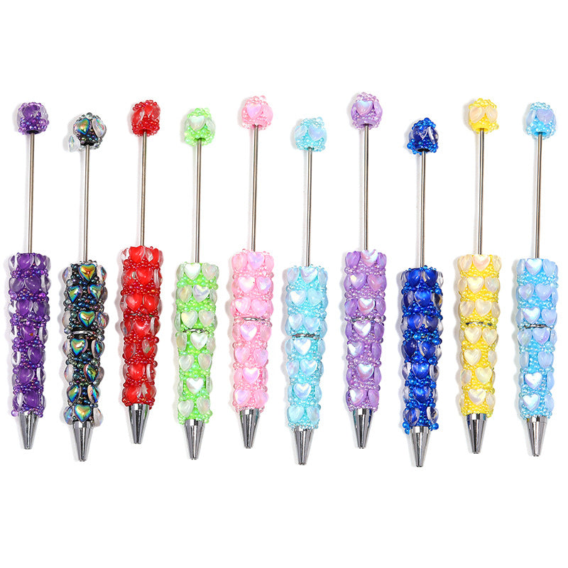 Pointed pen Bubble Translucent UV coating Acrylic bead pen Random Mix