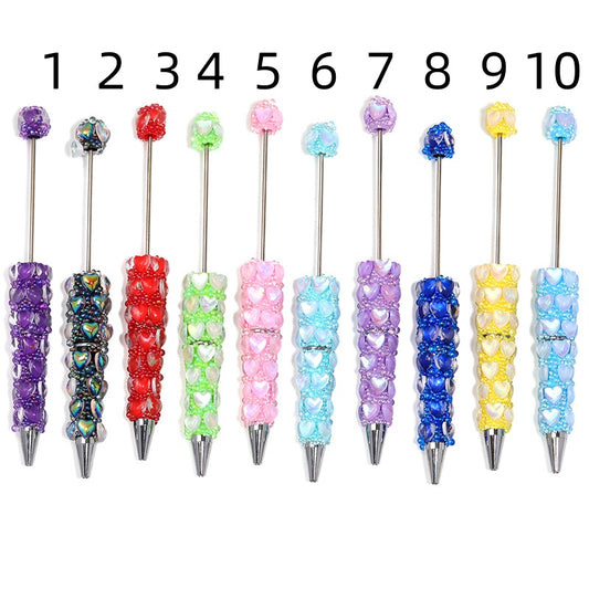 Pointed pen Bubble Translucent UV coating Acrylic bead pen Random Mix