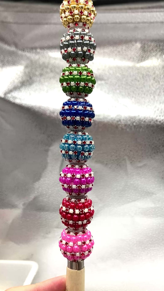 Fancy Beads Pearl Bubble Pearl rhinestone chain Pearl gasket Random Mix 22mm