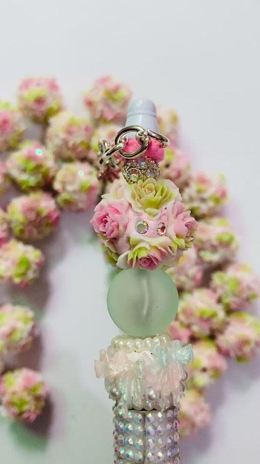 Pearl beads Heart ombre Petals Pearl beads