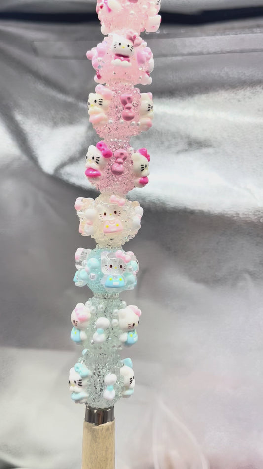 HK Sugar beads Cute bow-shaped sugar beads Cute beads 18mm Random Mix
