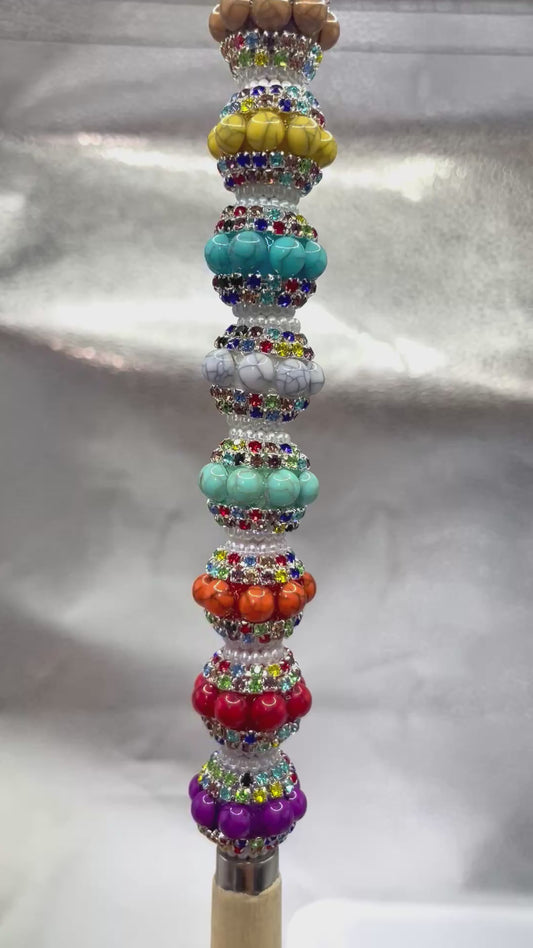 Bubble beads Fancy Beads Crack bubbles Colored chain Pearl gasket Random Mix