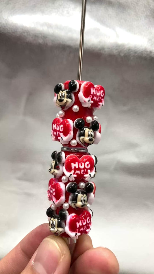 Disne Micke Minni Cute cartoon character Clay Bead Pencil Random Mix