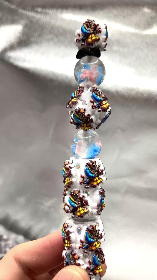 Beauty and the Beast Cartoon clay bead pen Random Mix