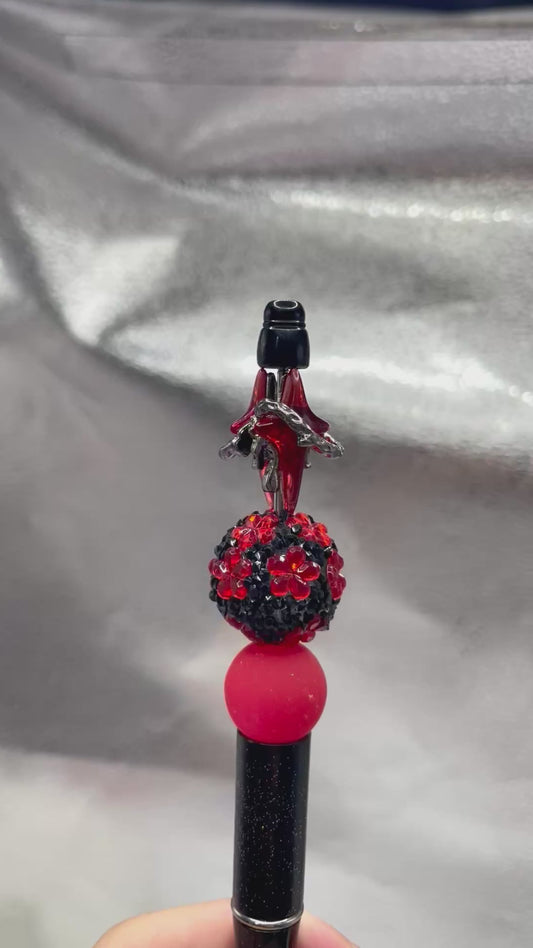 Dark and stylish beads Alloy parts Halloween Series Red Cross Metal winding