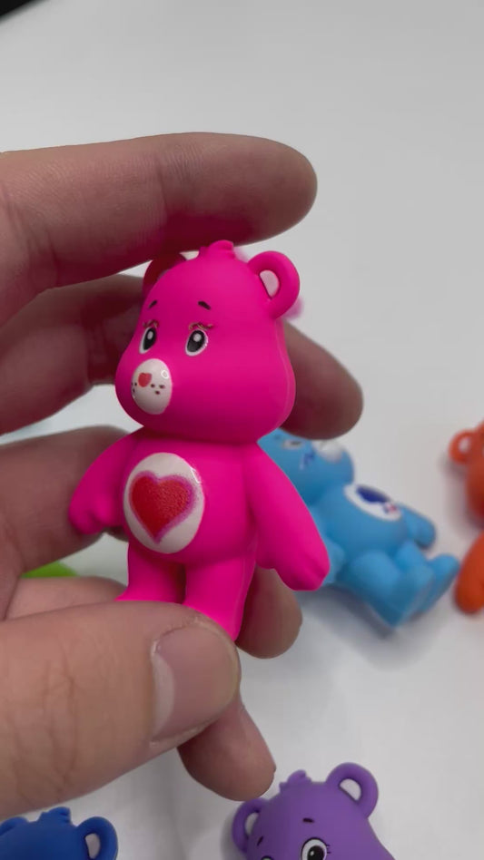 Silicone topper Without hole Colored Little Bear careBear