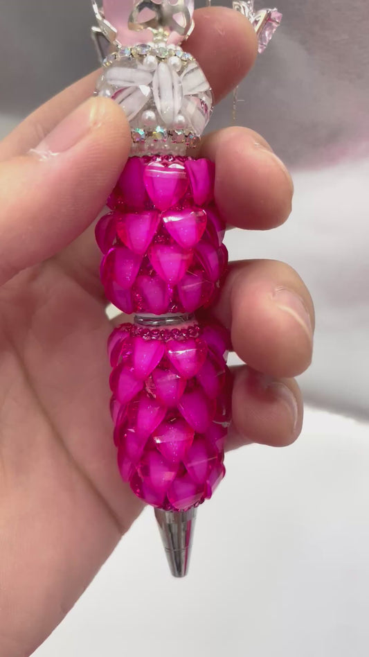 DIY accessories lantern hearts for diy beads diy pens diy ideas handmade craft Heart Stickers Magenta heart Magenta heart Stickers, pens, any DIY handicrafts（No adhesive backing）