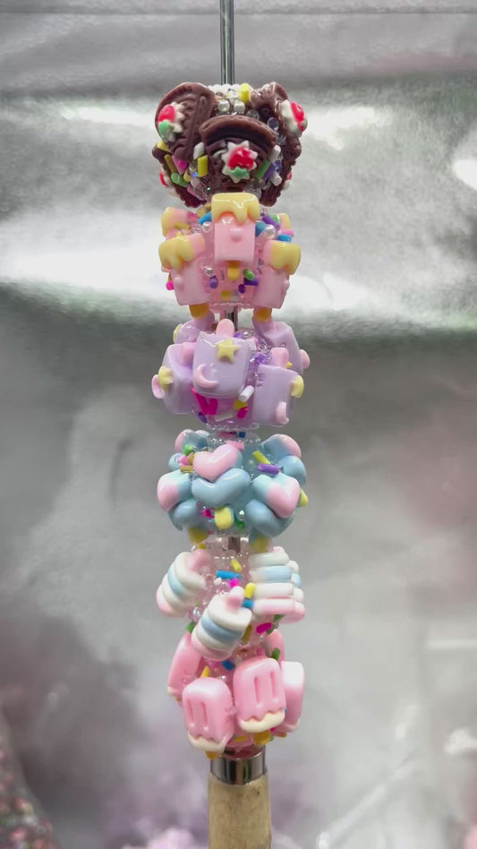 Cream beads Ice cream Pastries candy Sweet dessert beads Random Mix
