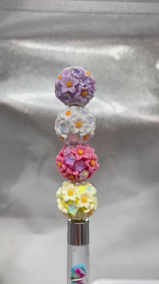 Flower beads Lily flower beads Stars Clay beads (Special-price beads)