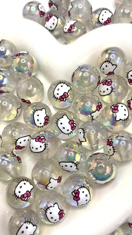 Acrylic bead HK Cartoon cuteness 16mm
