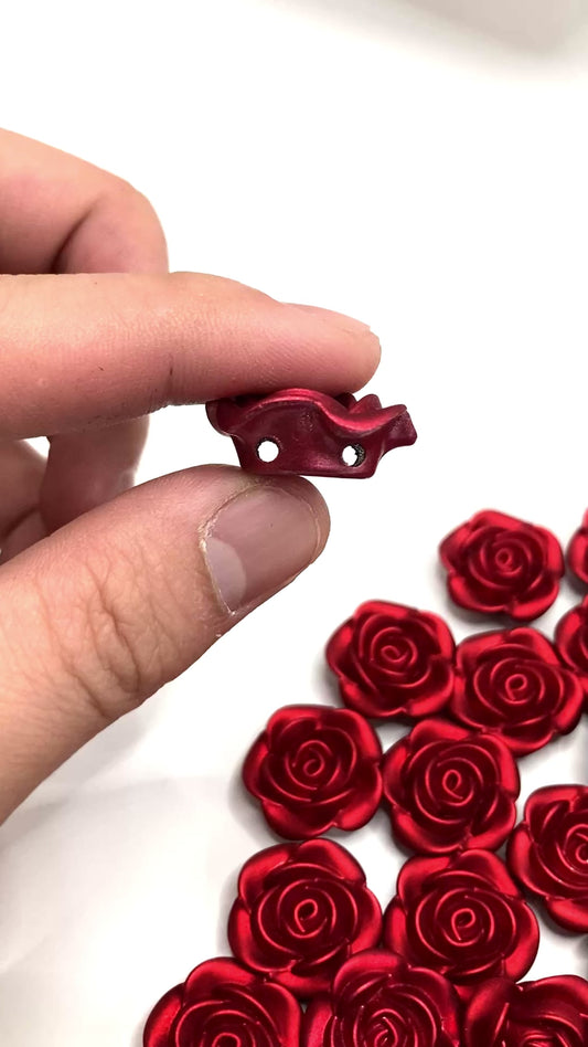Acrylic rose flower Acrylic rose flower Red rose flower Random Mix