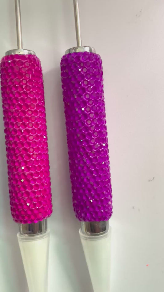 beaded beadable wax pen jelly rhinestone pen bling pen bling wax pen rhinestone wax pen Neon pen