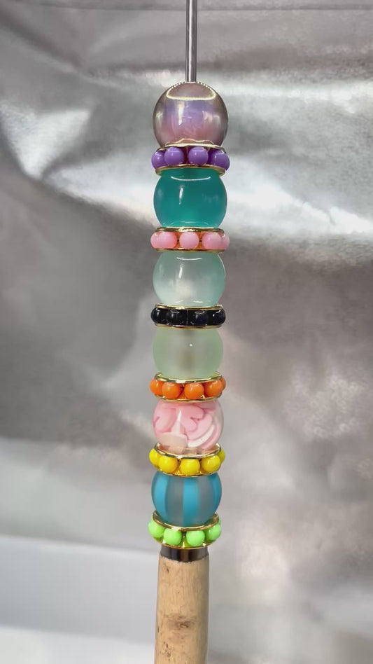 Spacers Colored pearl gasket Interval beads Pearl metal gasket Bordering on Gold and silver 16mm