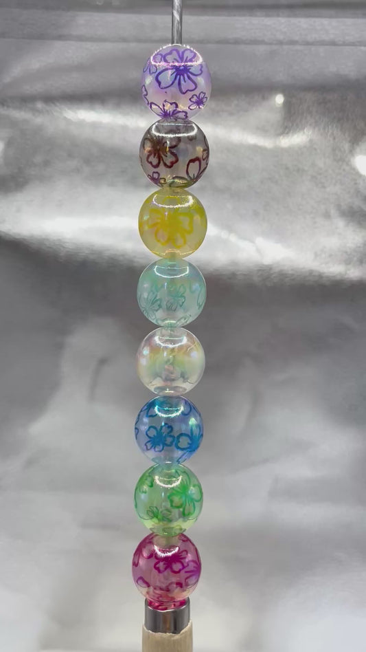 Acrylic beads Acrylic beads Colored acrylic beads 16mm
