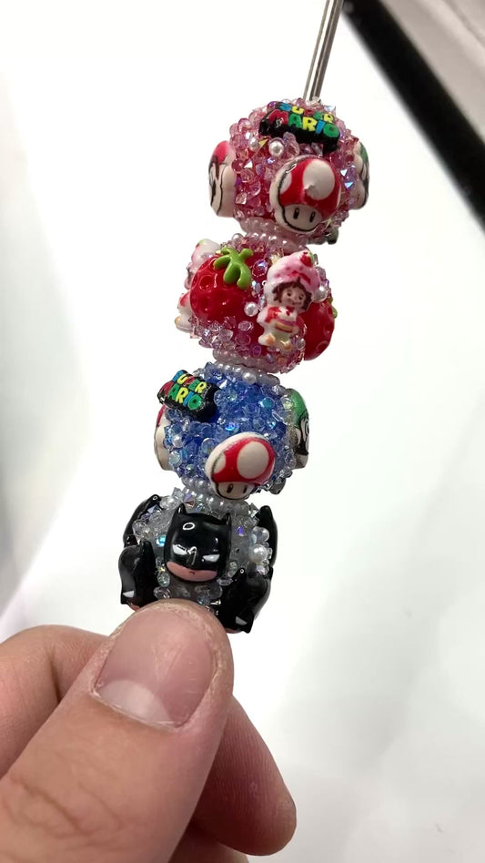 Anime character Super Mario Batman Strawberry Girl