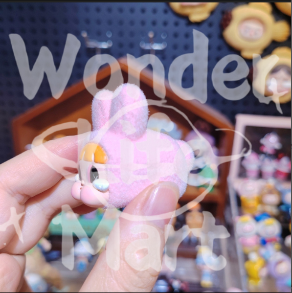 Crying the baby Fuzzy Keychain Pen Toppers Ornament Crying Kids Series Random Mix