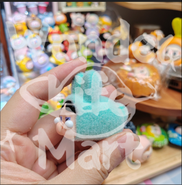 Crying the baby Fuzzy Keychain Pen Toppers Ornament Crying Kids Series Random Mix